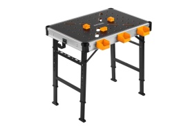 Masă de lucru multifuncțională pliabilă 454 kg KraftDele KD11872 – banc de lucru reglabil
