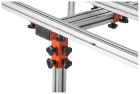 Masă de lucru plăci mari format KraftDele KD11983 – 360x150cm, înălțime 80cm, 6 picioare, 250kg capacitate, aluminiu/otel, pliabilă - Img 10