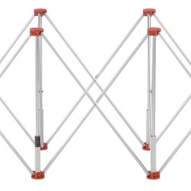 Masă glazurar KraftDele KD11980 pliabilă, 8 picioare, 170 x 60 x 75 cm, capacitate de încărcare 800 kg - Img 5