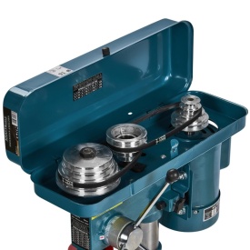 Mașină de găurit cu coloană de banc KraftDele KD513, 1450W, 12 trepte, 200-2700 rpm, mandrină 16 mm - Img 6