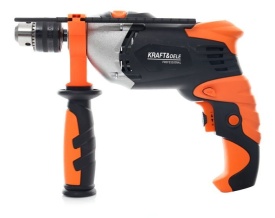 Mașină de găurit cu percuție electrică KraftDele KD1686, 1700W, mandrină metalică, 3000 rpm, cu mâner lateral