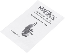Mașină de găurit magnetică KraftDele KD2141, 2200W, 220V, forță magnetică 17000 N, mandrină 3-16 mm - Img 12