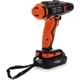 Mașină de găurit și înșurubat cu acumulator 18V Li-Ion KraftDele KD1671, 2 baterii, LED, 2 viteze, 30 Nm, cu valiză - Img 6