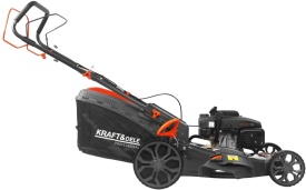 Mașină de tuns gazon pe benzină cu autopropulsie KraftDele KD5085, 9 CP, lățime de lucru 510 mm, coș 70 L - Img 6