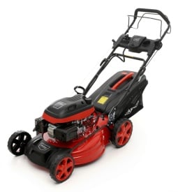 Mașină de tuns gazon pe benzină KraftDele KD5083, 6,6 kW, lățime tăiere 530 mm, coș 60 L, pornire manuală și electrică