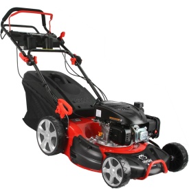Mașină de tuns iarba cu autopropulsie DEMON 48cm – motor LONCIN LC139, 6 CP, 12 funcții în 1, coș 60L, mulcire și evacuare laterală - Img 4