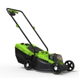 Mașină de tuns iarba pe acumulator KraftDele KD5420, motor fără perii, 20V, acumulator 4Ah, coș 30L, lățime tăiere 320 mm - Img 7