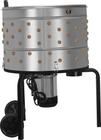 Mașină electrică de jumulit păsări KraftDele KD4351, 1300W, cuvă 650 mm, 158 degete din cauciuc - Img 3