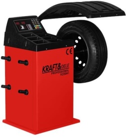 Mașină semi-automată de echilibrat roți KraftDele KD5841 – 230V, jante 10–24” - Img 3