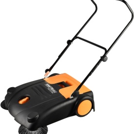 Măturător manual 700 mm 14L KraftDele KD5128 pentru curte, hală și atelier - Img 8