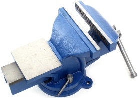 Menghină de banc rotativă KraftDele KD1105, 250 mm, cu nicovală integrată și bază rotativă 360° - Img 8