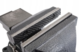 Menghină rotativă de banc 150 mm cu nicovală, corp din fontă, pentru atelier mecanic și lucrări de fixare precise MaxRom V88002 - Img 8