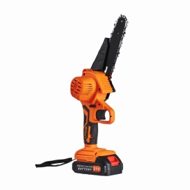 Mini fierăstrău cu lanț cu acumulator KraftDele KD10626, 6 inch, 21V, 2 baterii, valiză transport - Img 3