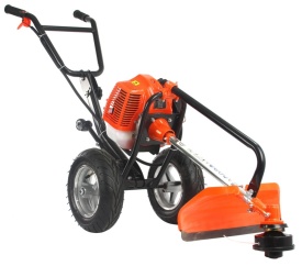 Motocoasa pe roti, masina de tuns iarba 2CP 1.4Kw 42cm XM83107 + casca protectie – Kraft&Dele
