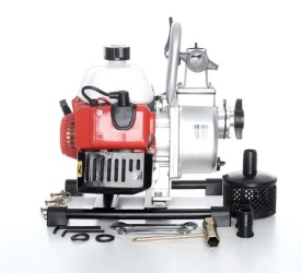 Motopompă apă 1” KraftDele EC772 – 2CP, 200L/min, 30m refulare, 8m aspirație, motor 2T - Img 4