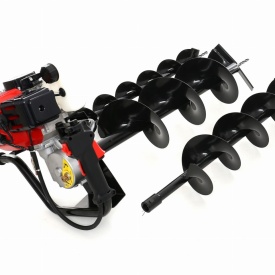 Motor pentru foreză de pământ pe benzină KraftDele KD174, 5.2 CP, 3.8 kW, 2 timpi, fără burghiu inclus - Img 12