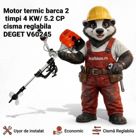 Motor termic barca 2 timpi 2.5 KW/3.25CP cisma reglabila XV60245