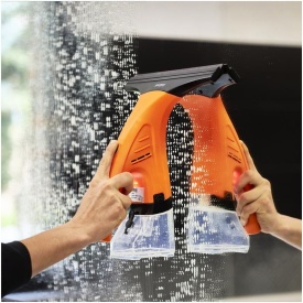 Myjka electrică pentru geamuri KraftDele KD425, fără fir, 250 ml, pentru ferestre, oglinzi și suprafețe netede - Img 9