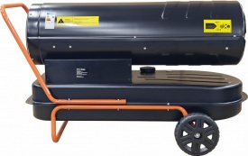 Nagrzewnică olej pe motorină 60 kW KraftDele KD11712 cu termostat și afișaj digital, pentru hale și spații mari - Img 2