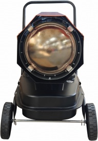 Nagrzewnică pe motorină KraftDele KD5960, 60 kW, cu termostat, ventilator și rezervor 38 L pentru hale, ateliere și șantiere - Img 11