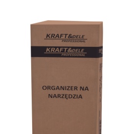 Organizer suspendat pentru scule și unelte KraftDele KD3232, suport metalic de perete cu 3 niveluri pentru atelier și garaj - Img 2