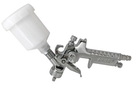 Pistol de vopsit pneumatic HVLP VERKE H-2000P, duză 1,0 mm, rezervor 125 ml, pentru finisaje și retușuri precise - Img 7