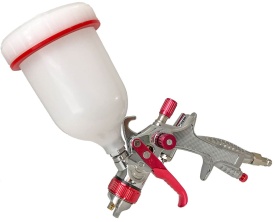 Pistol de vopsit pneumatic HVLP VERKE K-775G, duză 2,0 mm, rezervor 600 ml, pentru aplicare precisă și pulverizare uniformă - Img 11