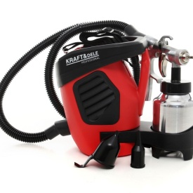 Pistol electric de vopsit KraftDele KD1652, 600W, rezervor 1000 ml, duză 1,8 mm pentru vopsire rapidă și uniformă - Img 2