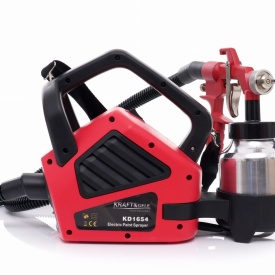 Pistol electric de vopsit KraftDele KD1654, 600W, rezervor 1000 ml, duză 1,8 mm, pentru vopsele, lacuri și grunduri