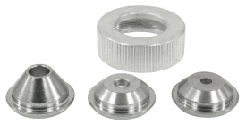 Pistol pneumatic pentru tencuit și zugrăvit VERKE 5L din aluminiu, cu duze interschimbabile 4/6/8 mm - Img 10