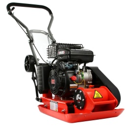 Placă compactoare 48kg MAR-POL MP-60 M79510 – motor OHV, forță 8.2kN, adâncime 20cm, covor cauciuc și roți incluse
