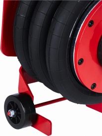 Podnoșnic pneumatic tip bałwanek KraftDele KD470, 3,5T, ridicare 150-400 mm, pentru service auto și garaj - Img 7