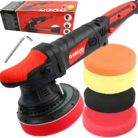 Polizor auto orbital Dual Action Mar-Pol M80497, taler 150 mm, reglaj 2100-5000 rpm, skok 21 mm