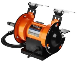 Polizor de banc KraftDele KD567, 250W, cu 2 pietre abrazive P36 și P80, pentru ascuțire, curățare și șlefuire uscată - Img 10