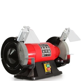 Polizor de banc Mar-Pol M79201, 1900W, piatre 200x32x32 mm, 230V, pentru ascuțire, șlefuire și curățare în atelier - Img 4
