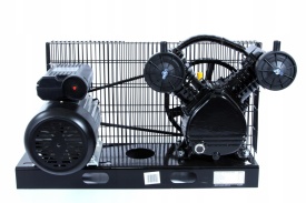 Pompă compresor cu motor Mar-Pol JN2065 M806830, 10 bar, 250 l/min, 230 V, bicilindrică cu ungere cu ulei