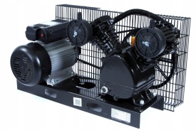 Pompă compresor cu motor Mar-Pol JN2065 M806830, 10 bar, 250 l/min, 230 V, bicilindrică cu ungere cu ulei - Img 4