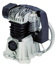 Pompa de aer pentru compresor Adler MK103, 2 cilindri, 10 bar, 365 l/min, model cu ulei pentru aplicații intensive