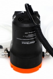 Pompa electrică autoamorsantă KraftDele KD1173 12V pentru transfer motorină, ulei și kerosen, cu clești baterie - Img 4
