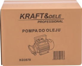 Pompă electrică pentru transfer ulei și motorină KraftDele KD3570, 900 W, debit 45 l/min, IP55 - Img 12