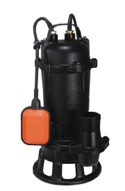 Pompă submersibilă cu tocător și plutitor KraftDele KD765 – 3200W, 25000L/h, IP68, 3 racorduri (1/2", 1", 2"), apă curată/murdară