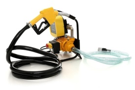 Pompa transfer motorină și kerosen KraftDele KD1163, 600W, 230V, cu contor, distribuitor combustibil portabil - Img 3