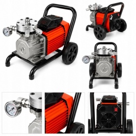 Pompa zugravit airless electrica cu membrana 3.5KW 15L/min KD2178, aparat profesional pentru pulverizare vopsea pe pereți și suprafețe mari - Img 5