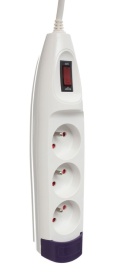 Prelungitor electric KraftDele KD4011, 3 m, 3 prize, cu protecție la suprasarcină și siguranță pentru copii - Img 3
