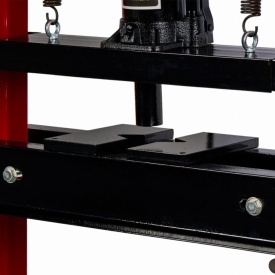 Presă hidraulică de atelier 20T KraftDele KD329, cu pompă manuală și platformă reglabilă pe 8 niveluri - Img 6