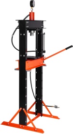Presă hidraulică de atelier 30T KraftDele KD5876 cu piston glisant lateral și platformă reglabilă pe 8 niveluri - Img 6