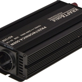 Priză mobilă 230V din baterie auto 12V, invertor sinus pur KraftDele KD1256, 500W putere continuă, 1000W vârf, cu USB - Img 3