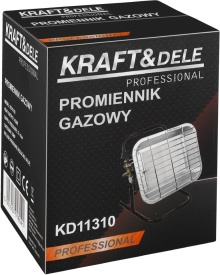 Promiennik gazowy cu suport KraftDele KD11310, 4,5 kW, reglaj continuu, pentru atelier, garaj și terasă - Img 12