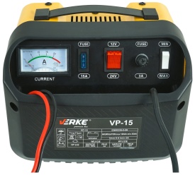 Redresor auto 12V/24V MaxRom V80016 pentru acumulatori plumb-acid, cu ampermetru și protecții la scurtcircuit și supraîncărcare - Img 3