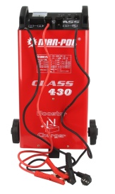 Redresor auto cu funcție de pornire Mar-Pol CLASS 430, 12V/24V, pentru acumulatori 40-400Ah, cu ampermetru LCD - Img 6